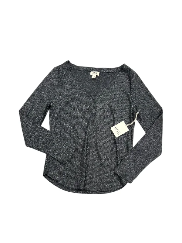 Top Long Sleeve By Ana In Grey, Size: Xs