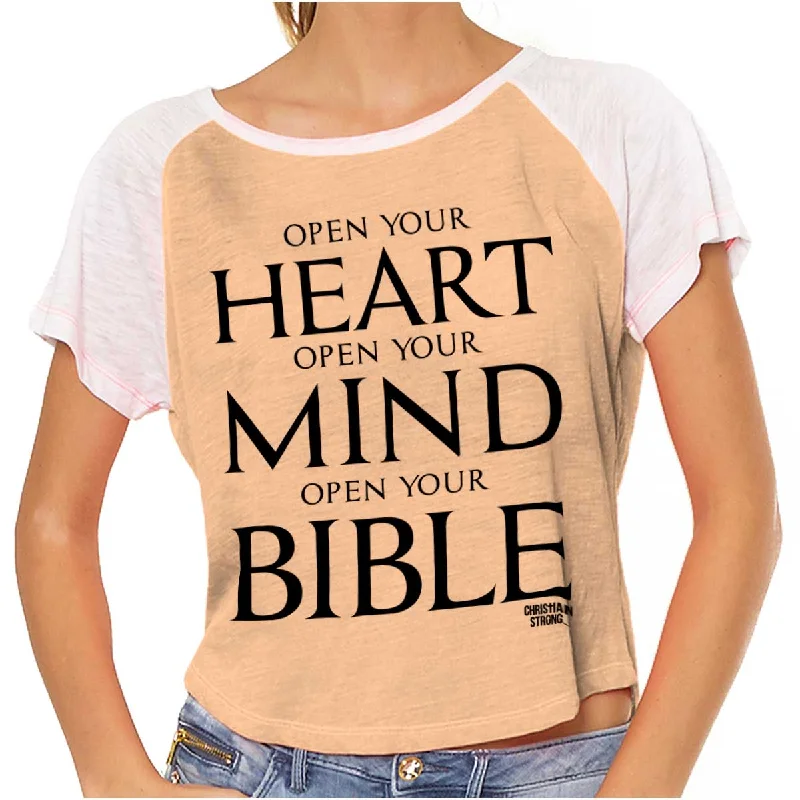 Open Your Bible Vintage T Shirts