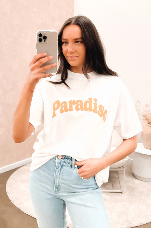 Paradiso Vibes Tee Vintage White