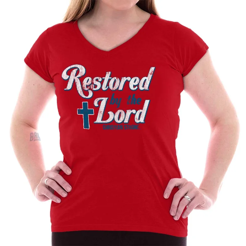 Restored by Lord Junior Fit V-Neck T-Shirt