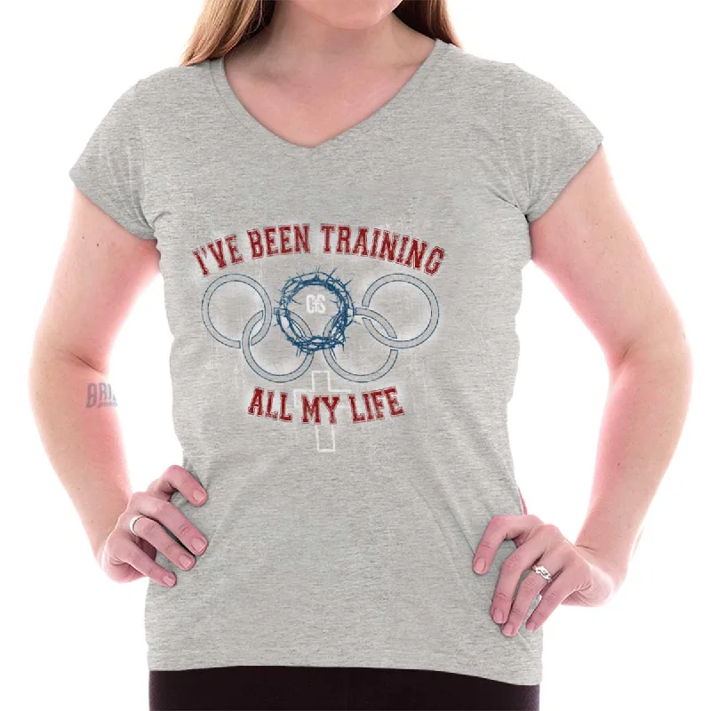 Training Junior Fit V-Neck T-Shirt