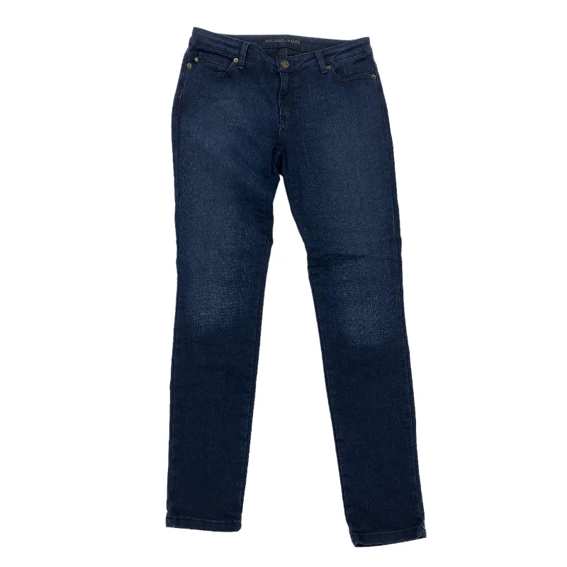 BLUE DENIM JEANS DESIGNER by MICHAEL KORS Size:6