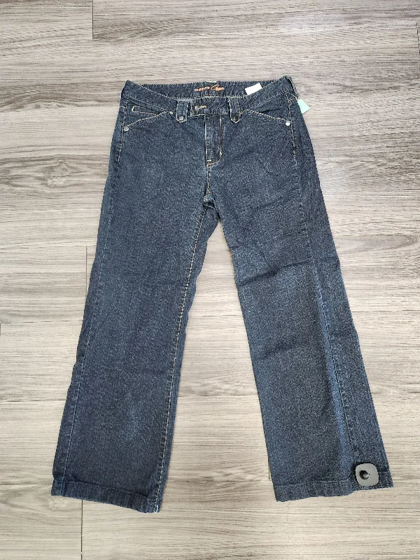 Jeans Flared By Riders In Blue, Size: 12