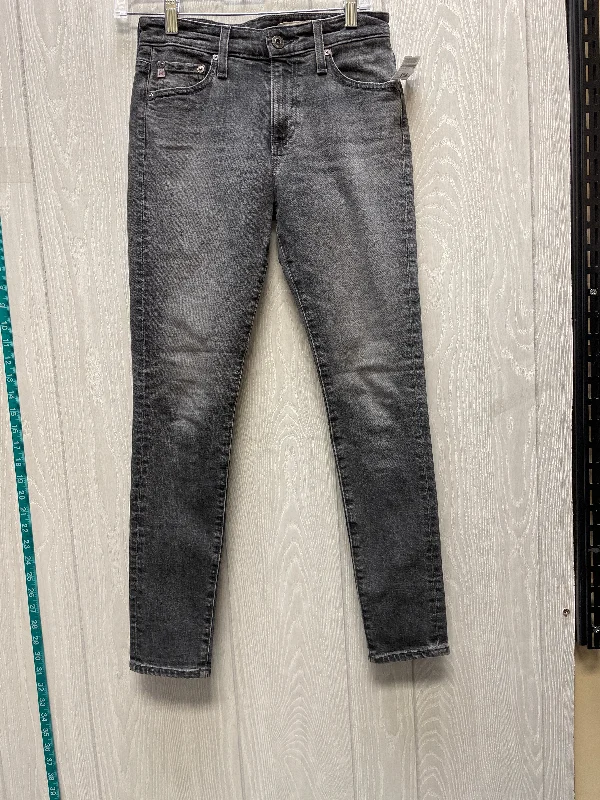 Jeans Skinny By Anthropologie In Black Denim, Size: 2