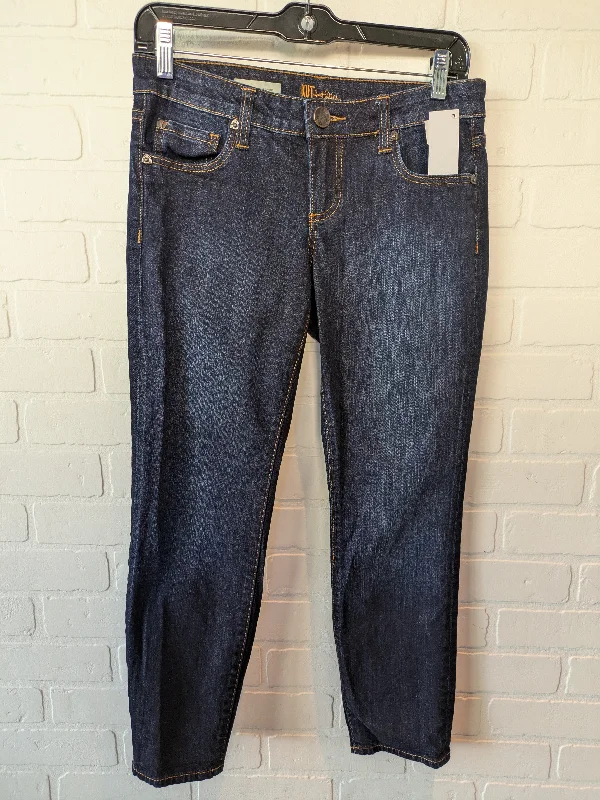 Jeans Skinny By Kut In Blue Denim, Size: 0