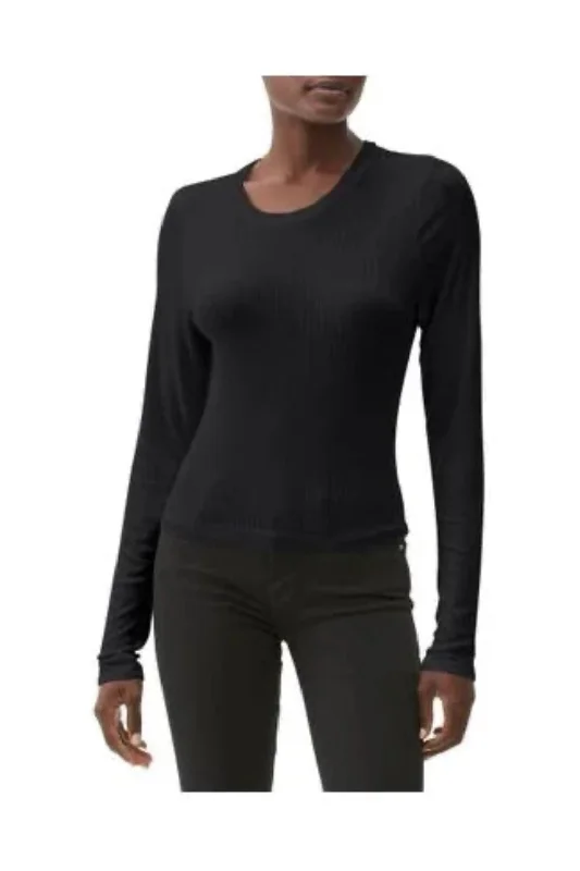 Michael Stars - Finn Cropped Crew Neck Top (Copy)