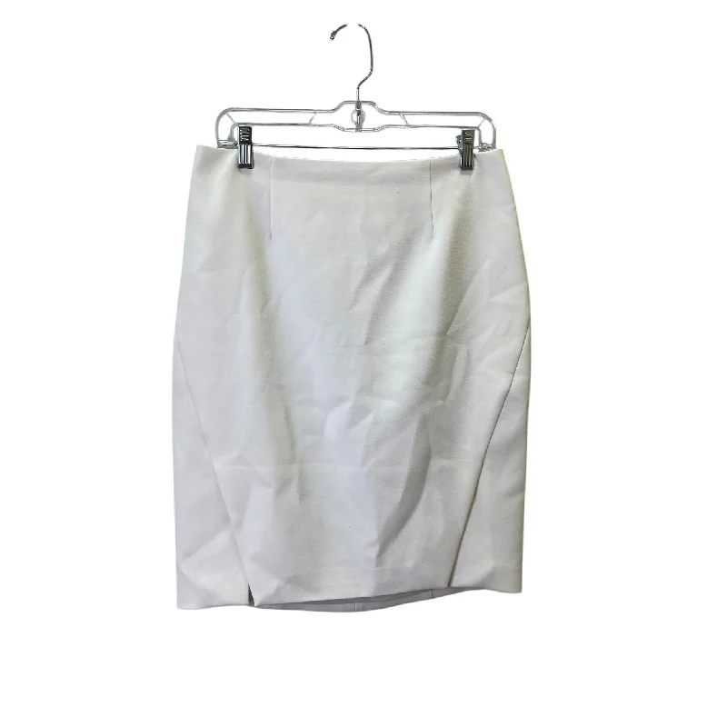 Skirt Midi By White House Black Market In Cream, Size:6