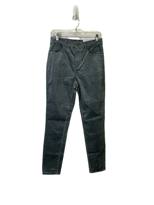 PANTS CORDUROY LOFT in GREY, Size: 4