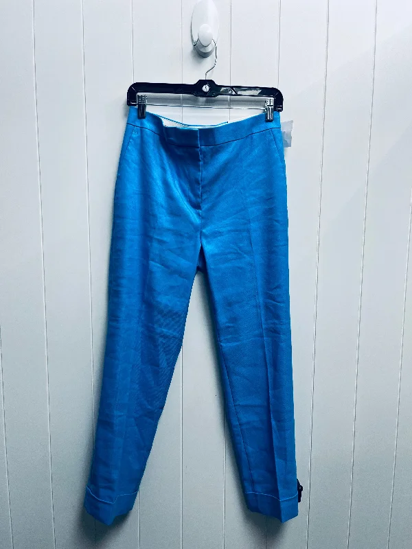 PANTS DRESS ANN TAYLOR in BLUE, Size: 4