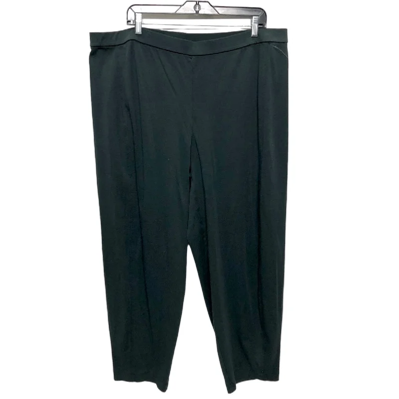 Pants Lounge By Eileen Fisher In Black, Size: 1x