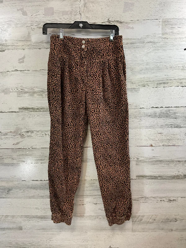 Pants Other By Anthropologie In Animal Print, Size: Xs