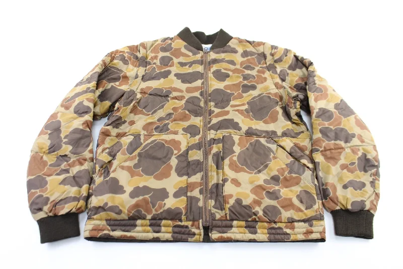 90's Trophy Club Camo Zip Up Jacket