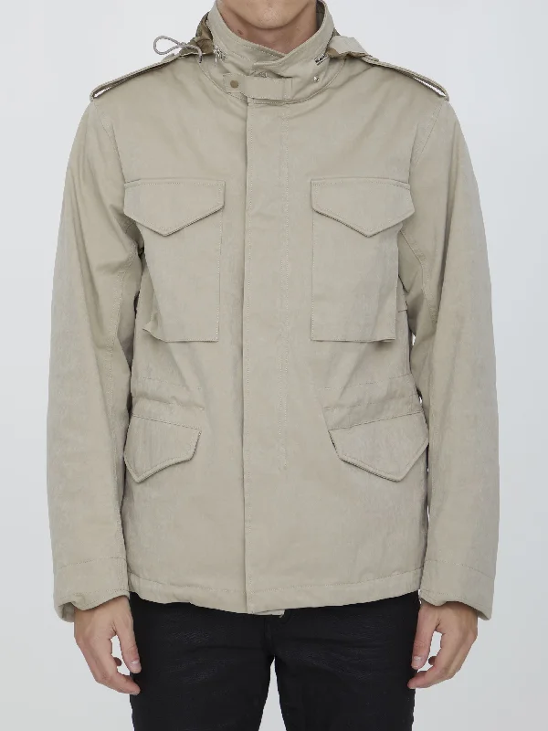 Beige Tencel Jacket