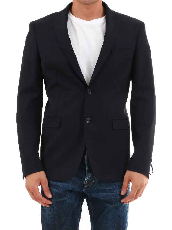 Blue Wool Jacket