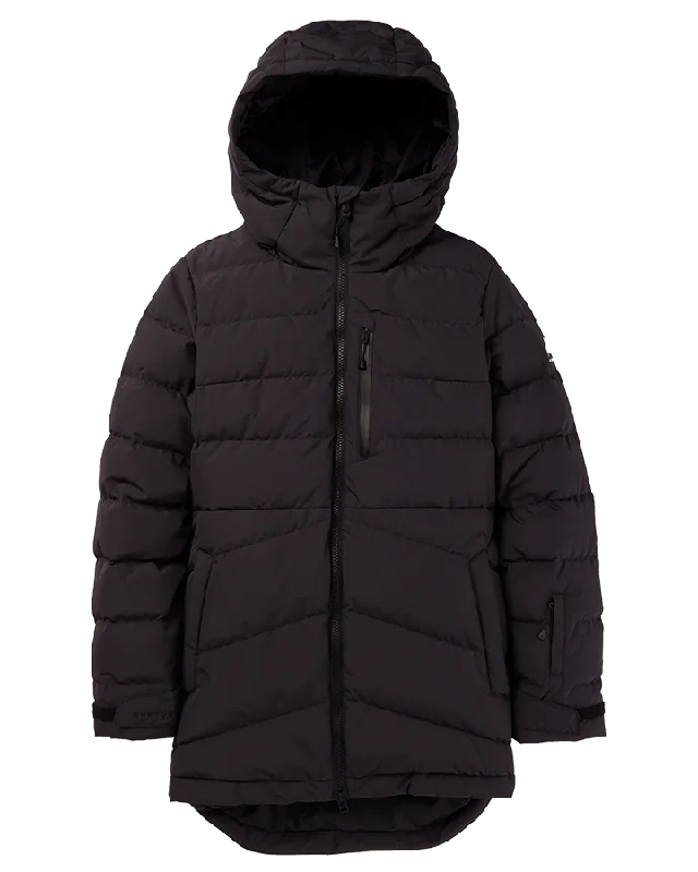 Burton Womens Loyil Down Jacket - True Black - 2024