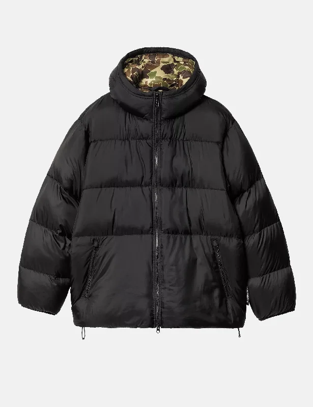 Carhartt WIP Toronto Jacket - Black/Camo Duck Green