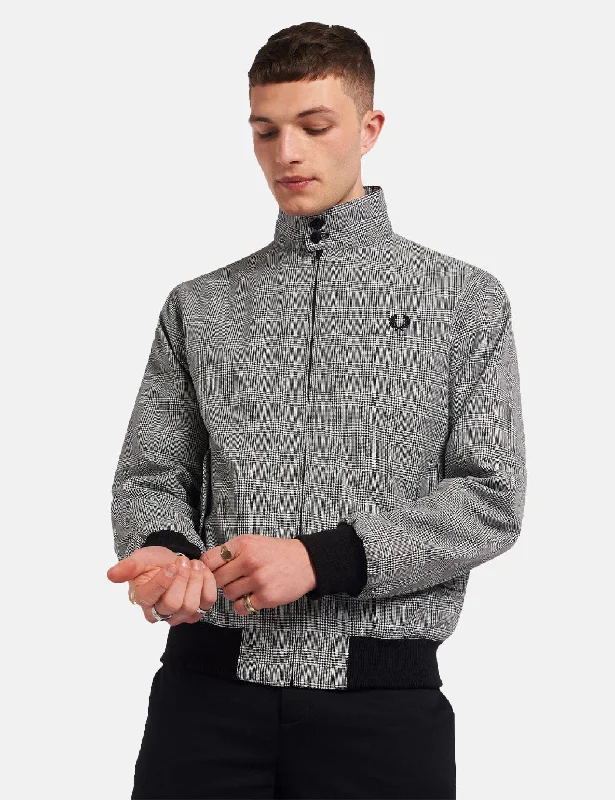 Fred Perry Re-issues Harrington Jacket (UK Made) - Black