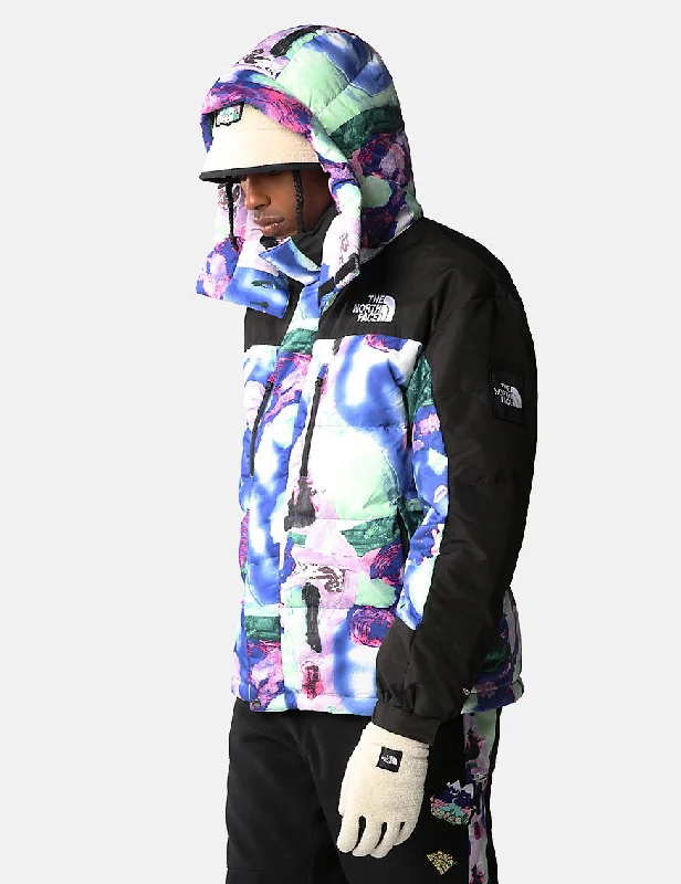 North Face x Alfie Kungu Himalayan Parka - Lapis Blue Snow Spider Large Print