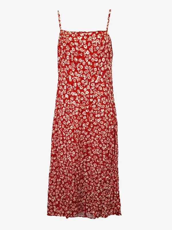 Kookai Effortless Wildflower Slip Midi Dress Size 10