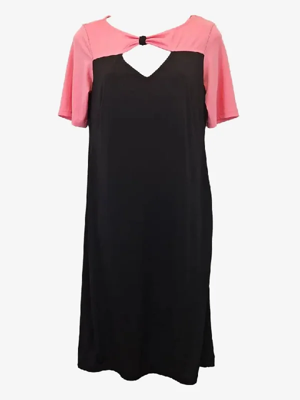 Leona Edmiston Dainty Bow Stretch Midi Dress Size XS