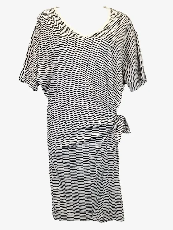 Trenery Effortless Tie Tee Midi Dress Size S