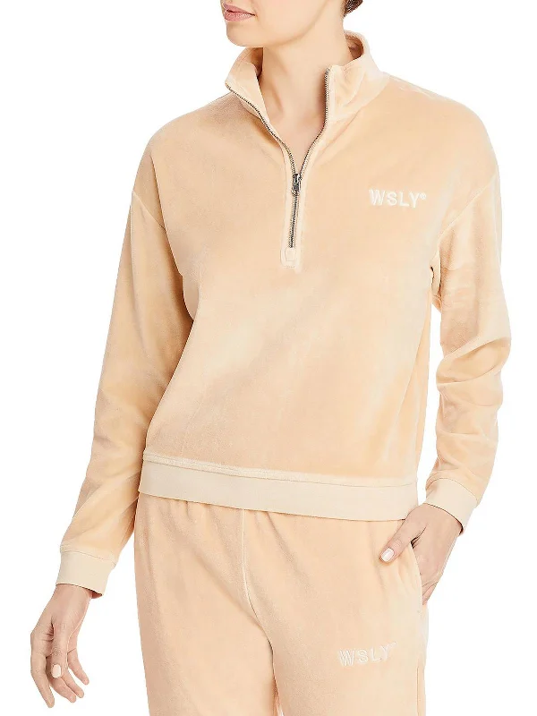 Eco Plush Womens Velour Comfy Sweatshirt