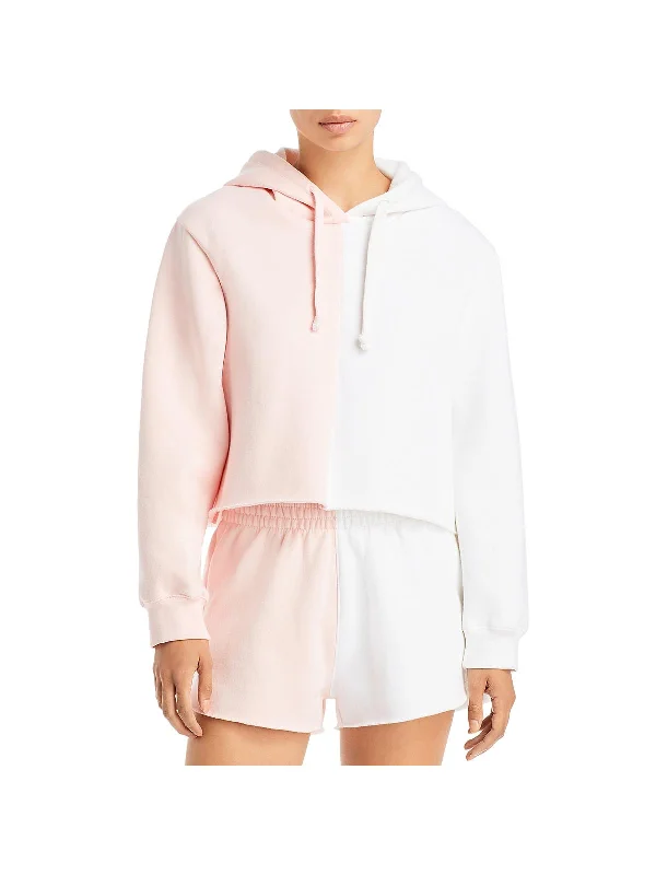 Womens Colorblock Comfy Hoodie