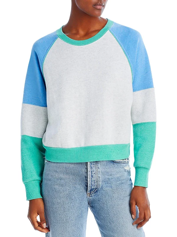 Womens Colorblock Comfy Sweatshirt