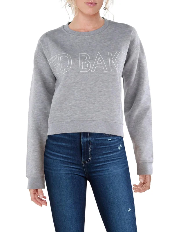 Womens Logo Workout Sweatshirt