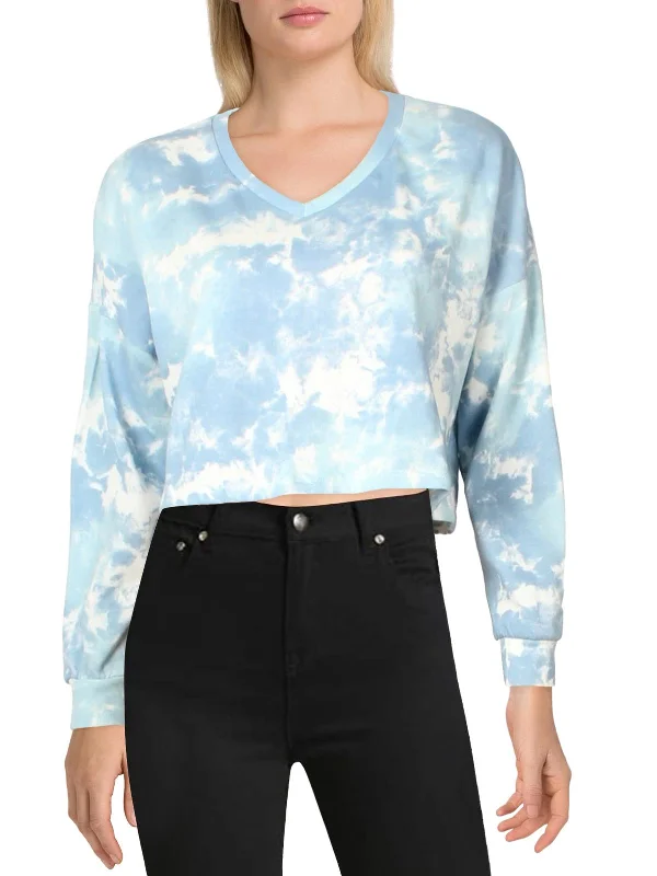 Womens Tie Dye Comfy Sweatshirt