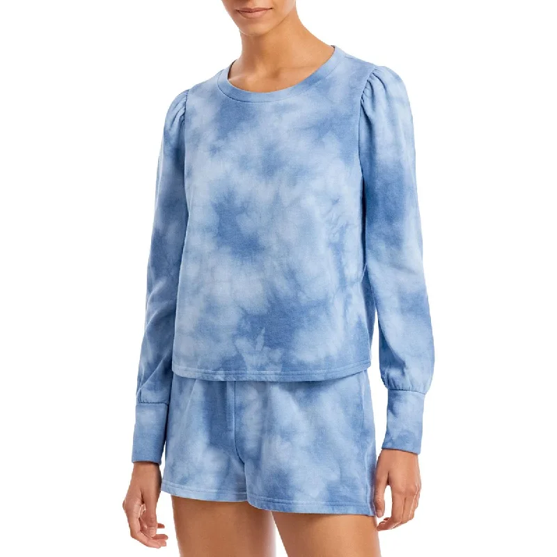 Womens Tie-Dye Crew Sweatshirt